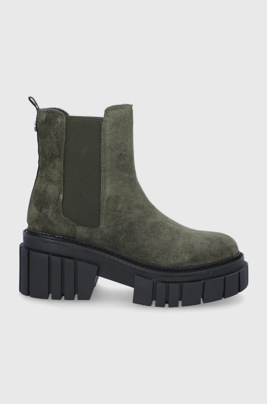 Steve Madden Велурени боти челси Hailstorm - Pepit.bg