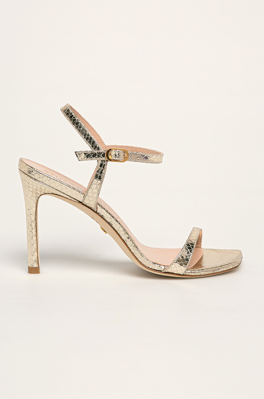 Stuart Weitzman Кожени сандали Alonza 95 - Pepit.bg