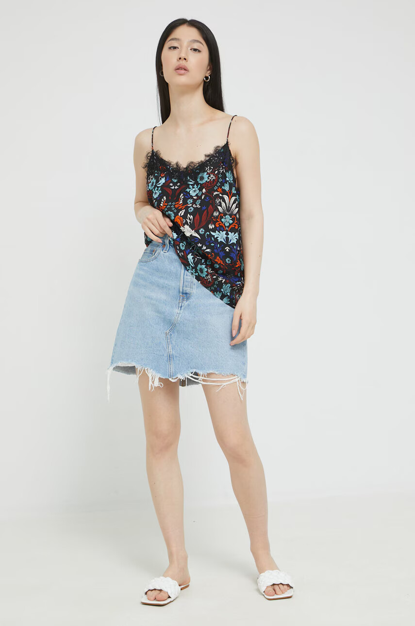 Superdry Блуза в синьо - Pepit.bg