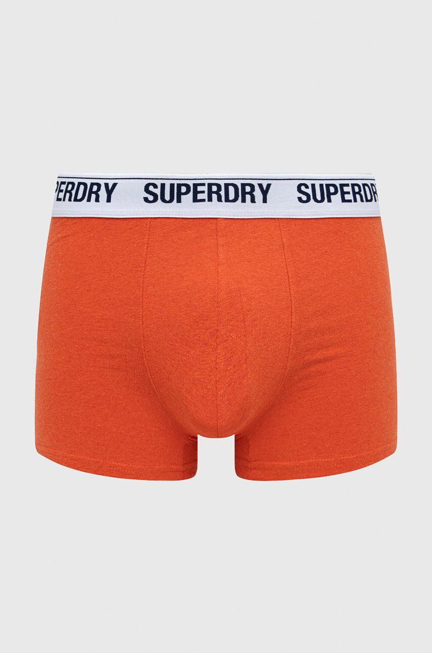 Superdry Боксерки мъжки в оранжево - Pepit.bg