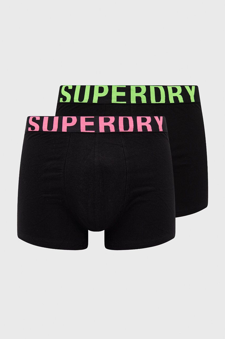 Superdry Боксерки мъжки в черно - Pepit.bg