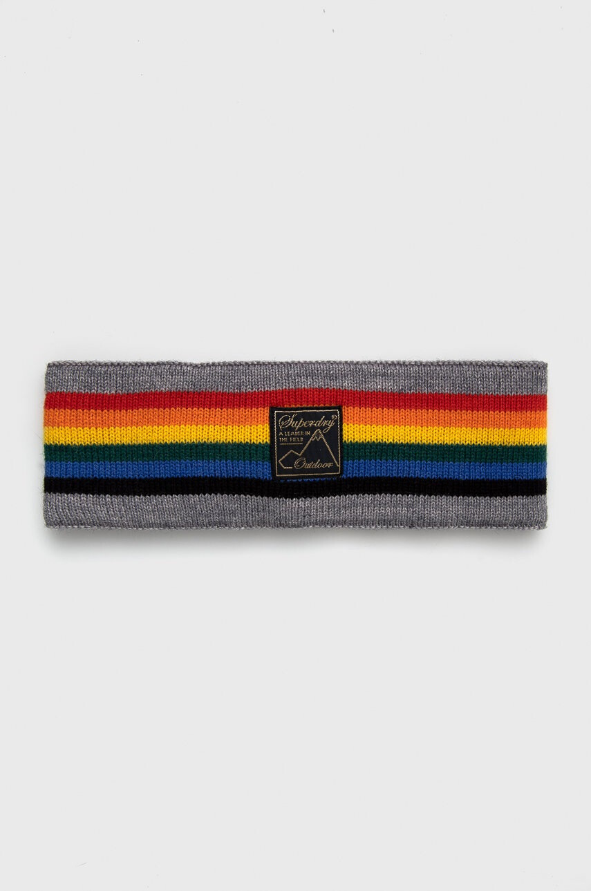Superdry Лента за глава с вълна - Pepit.bg