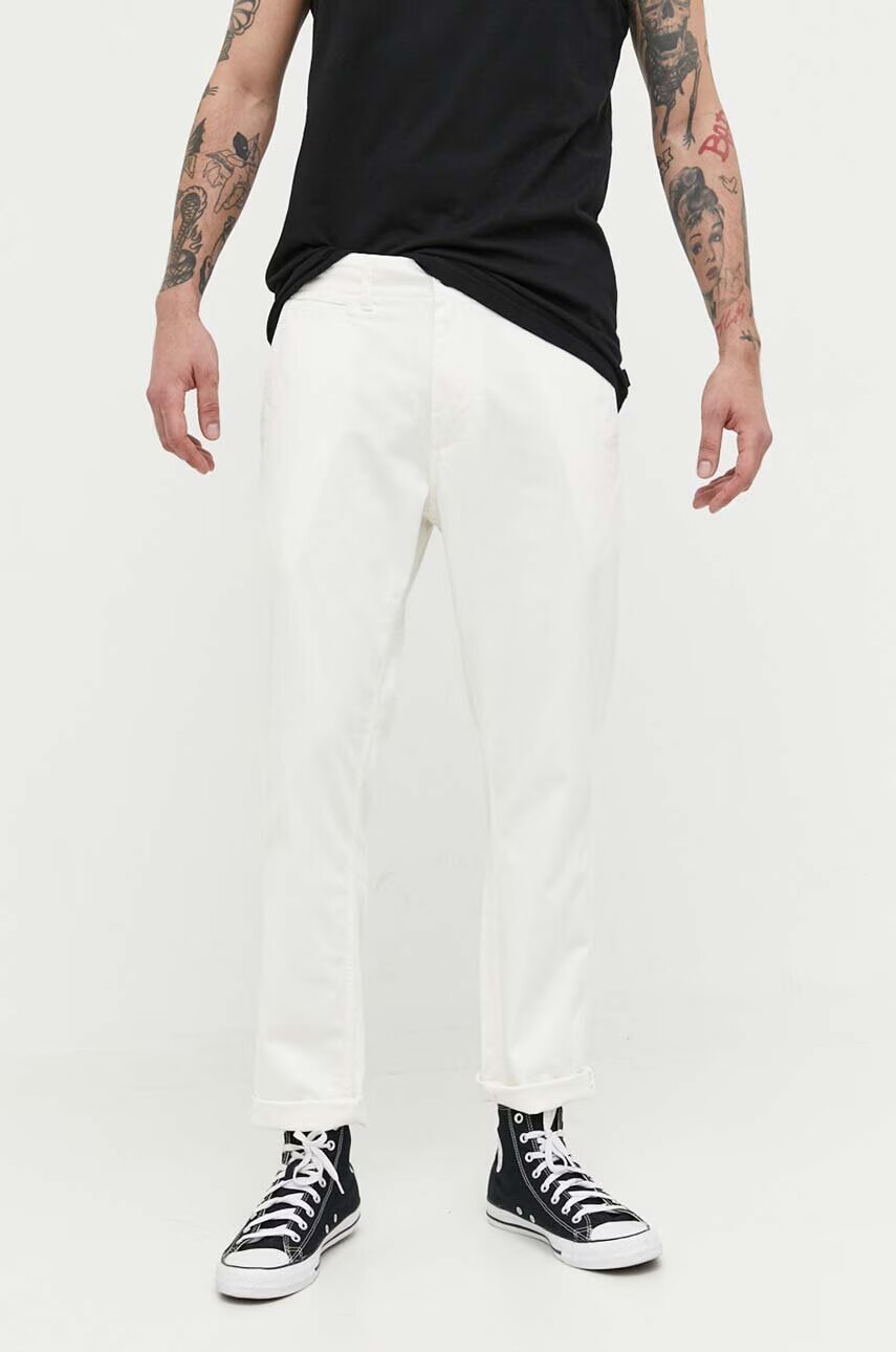 Superdry Дънки Officers в бежово - Pepit.bg