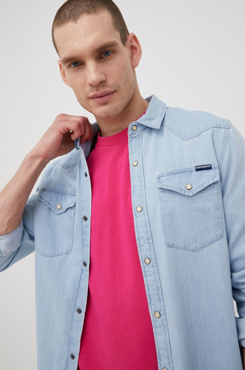 Superdry Дънкова риза - Pepit.bg