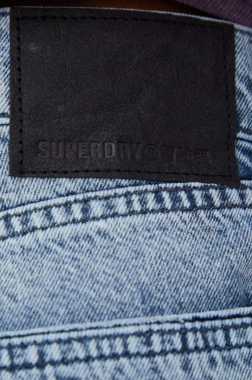 Superdry Дънкови къси панталони с висока талия - Pepit.bg