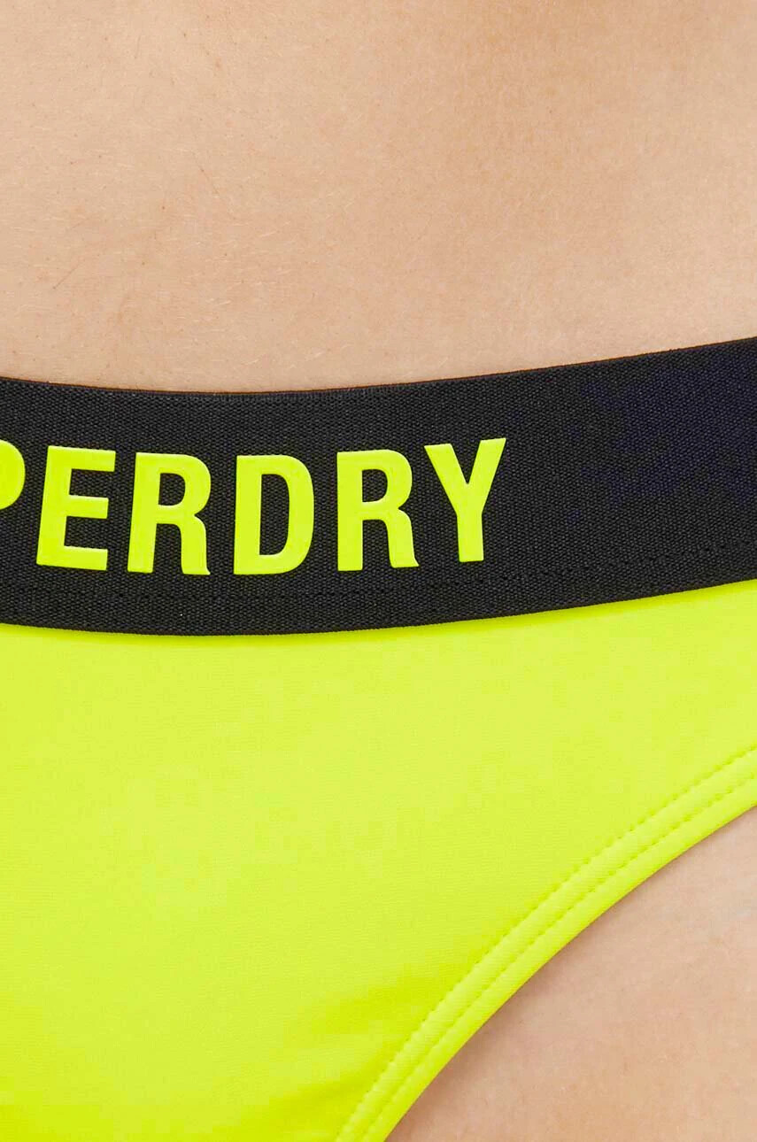 Superdry Долнище на бански в зелено - Pepit.bg