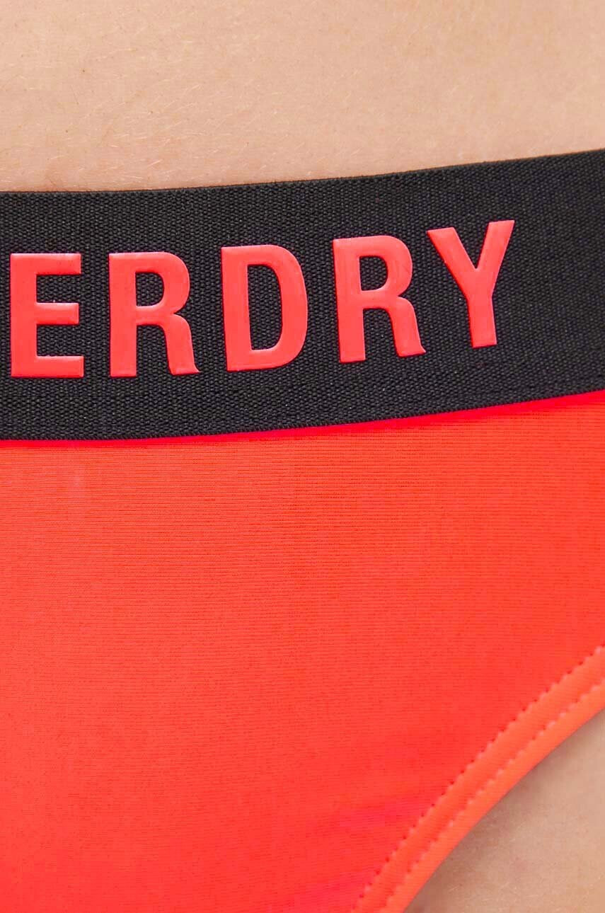 Superdry Долнище на бански в оранжево - Pepit.bg