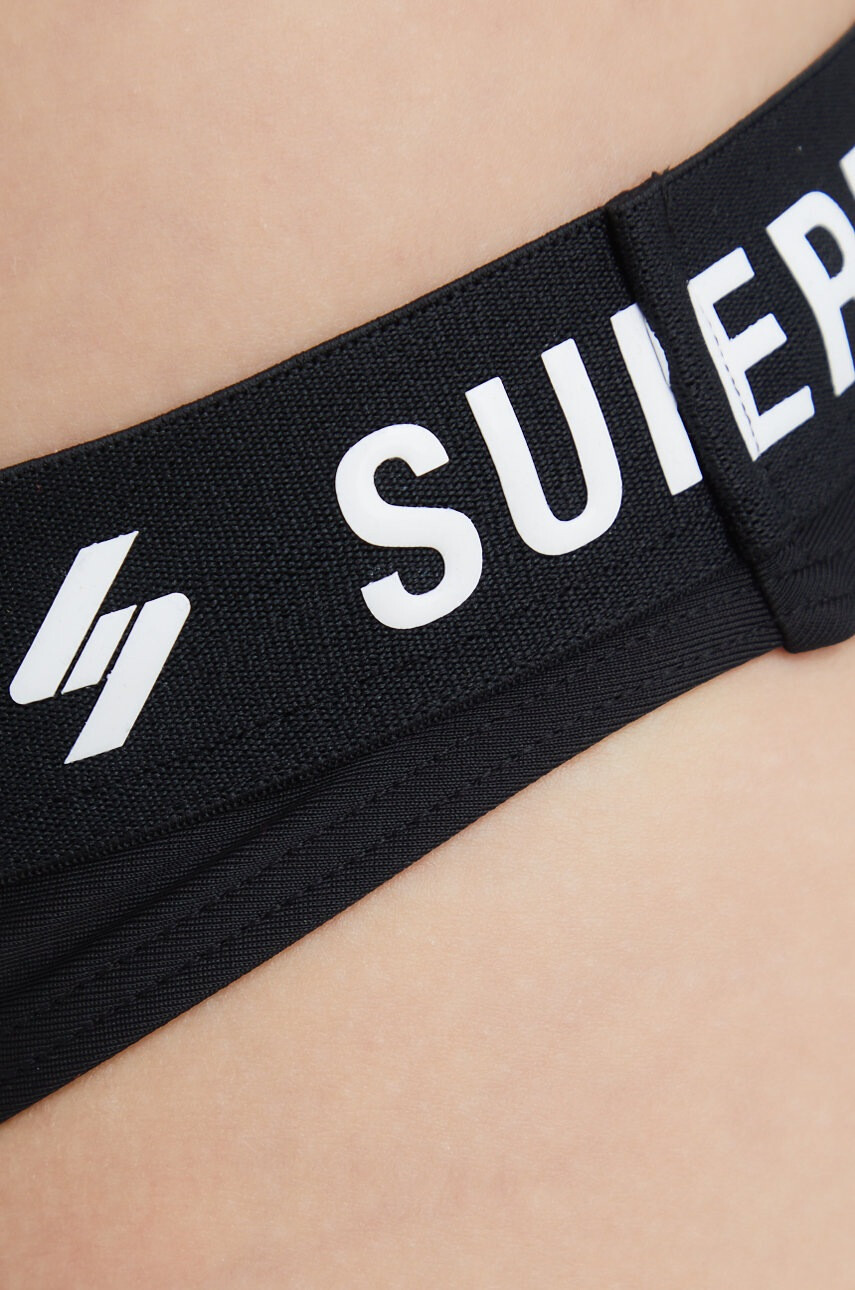 Superdry Долнище на бански в черно - Pepit.bg