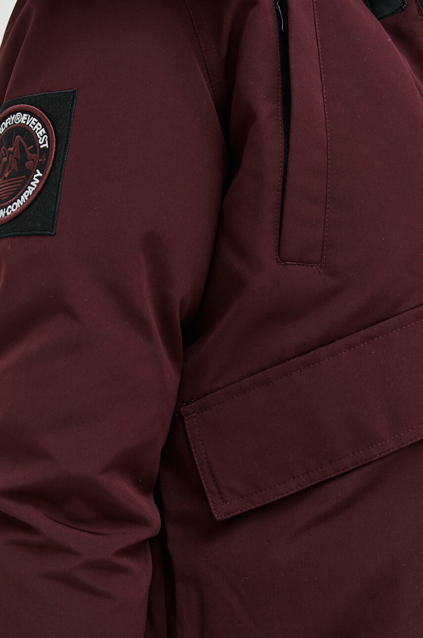 Superdry Яке в бордо със зимна изолация - Pepit.bg