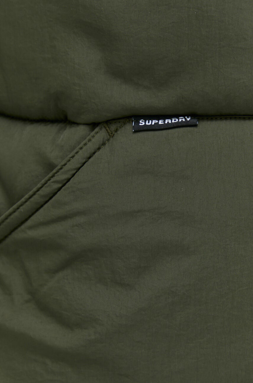 Superdry Яке в зелено със зимна изолация - Pepit.bg