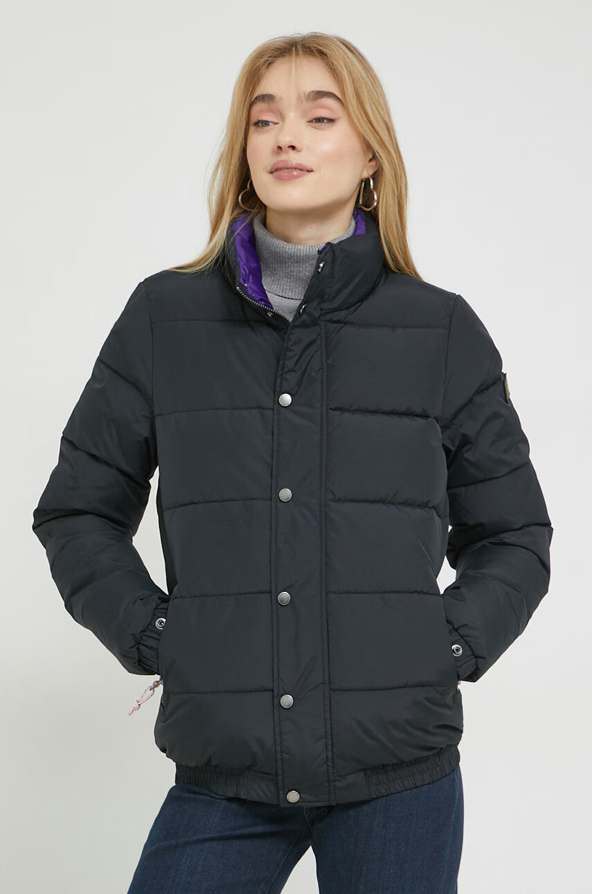 Superdry Яке в черно със зимна изолация - Pepit.bg