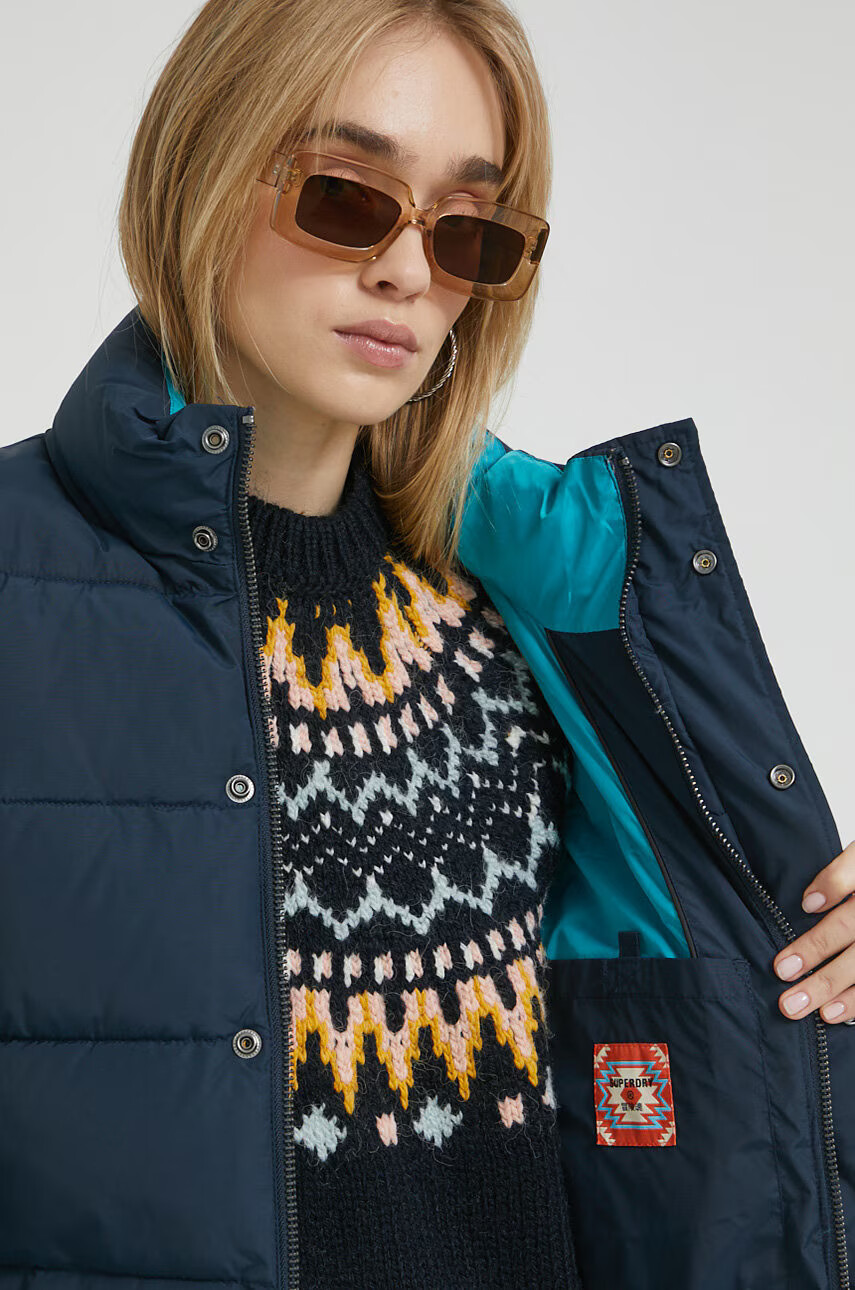 Superdry Яке в тъмносиньо със зимна изолация - Pepit.bg