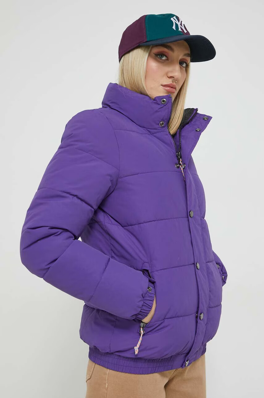 Superdry Яке в лилаво със зимна изолация - Pepit.bg