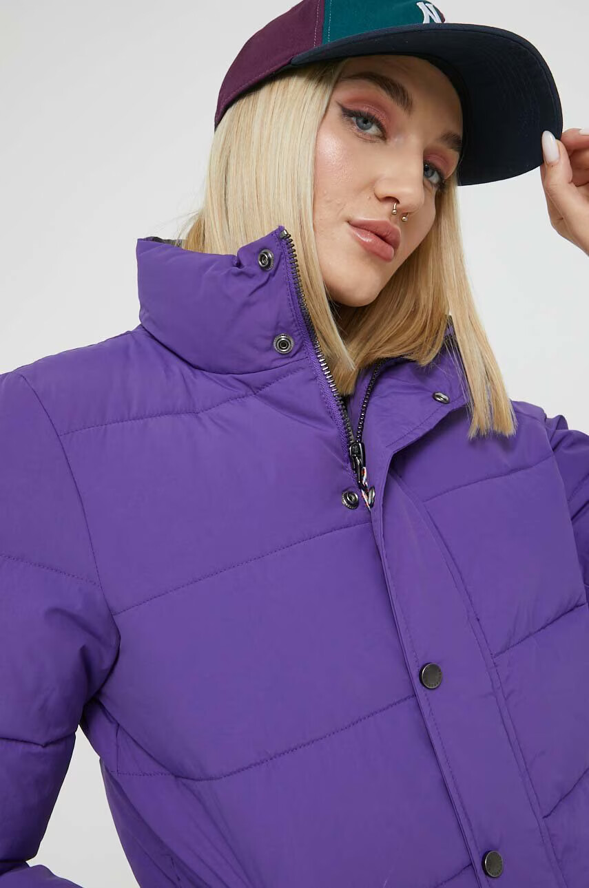 Superdry Яке в лилаво със зимна изолация - Pepit.bg