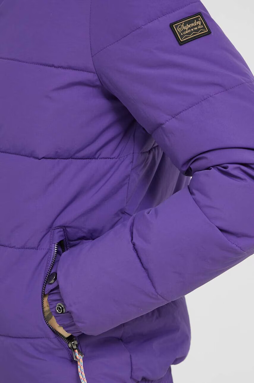 Superdry Яке в лилаво със зимна изолация - Pepit.bg