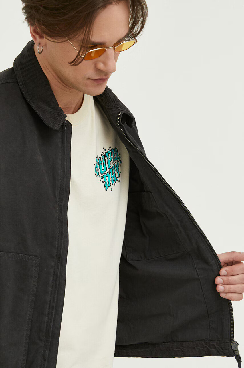 Superdry Яке в черно с преходна изолация - Pepit.bg
