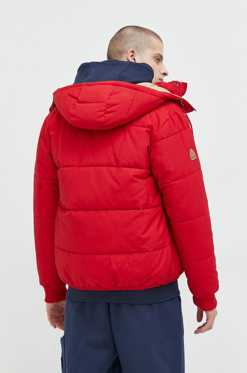 Superdry Яке в червено със зимна изолация - Pepit.bg
