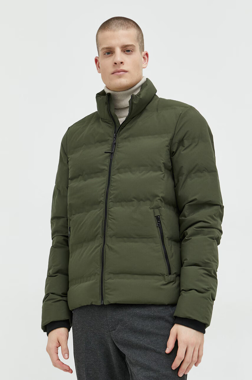 Superdry Яке в зелено със зимна изолация - Pepit.bg