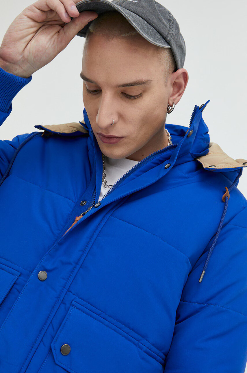 Superdry Яке в синьо със зимна изолация - Pepit.bg