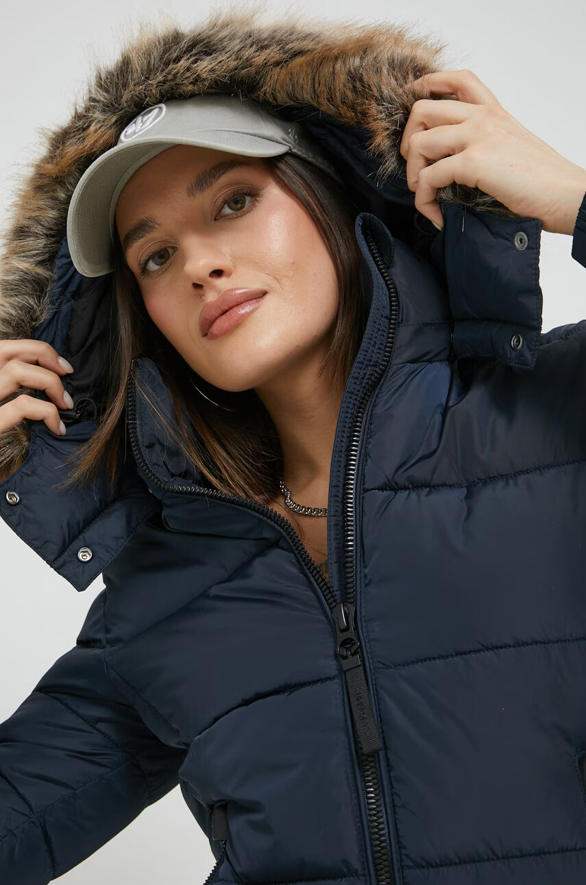 Superdry Яке в тъмносиньо със зимна изолация - Pepit.bg