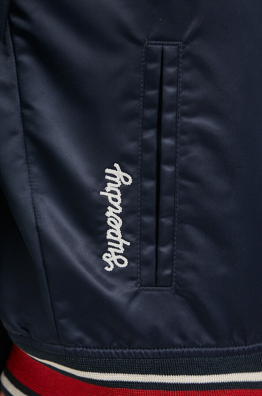 Superdry Яке бомбър в тъмносиньо с преходна изолация - Pepit.bg