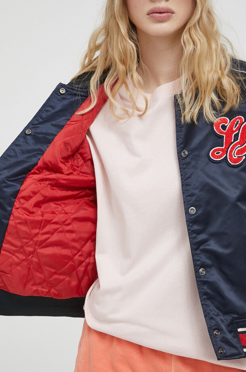 Superdry Яке бомбър в тъмносиньо с преходна изолация - Pepit.bg