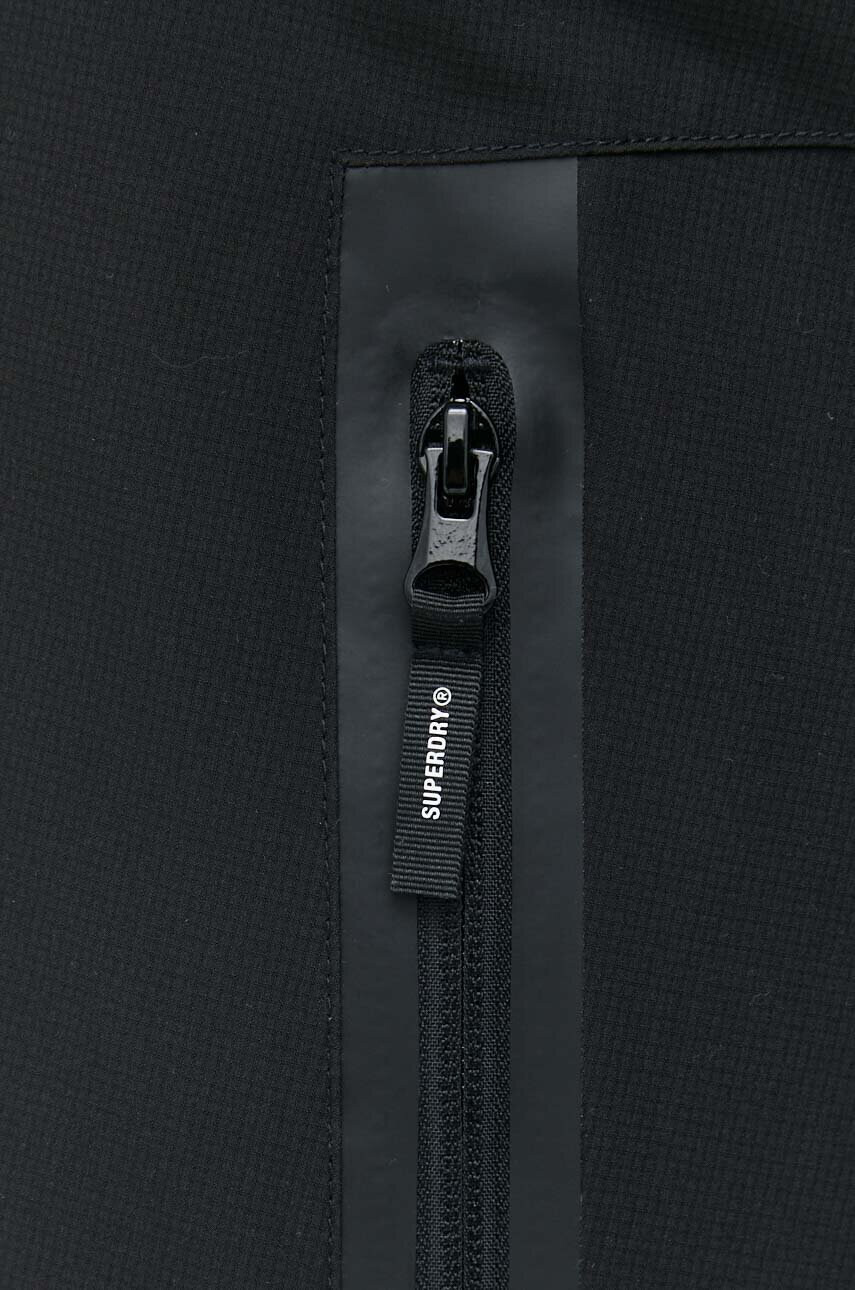 Superdry Яке бомбър в черно с преходна изолация - Pepit.bg