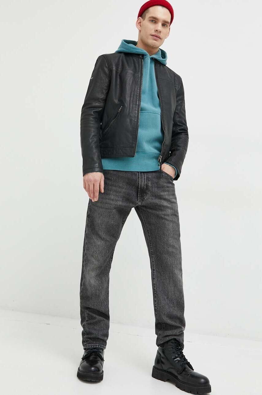 Superdry Koжено яке - Pepit.bg