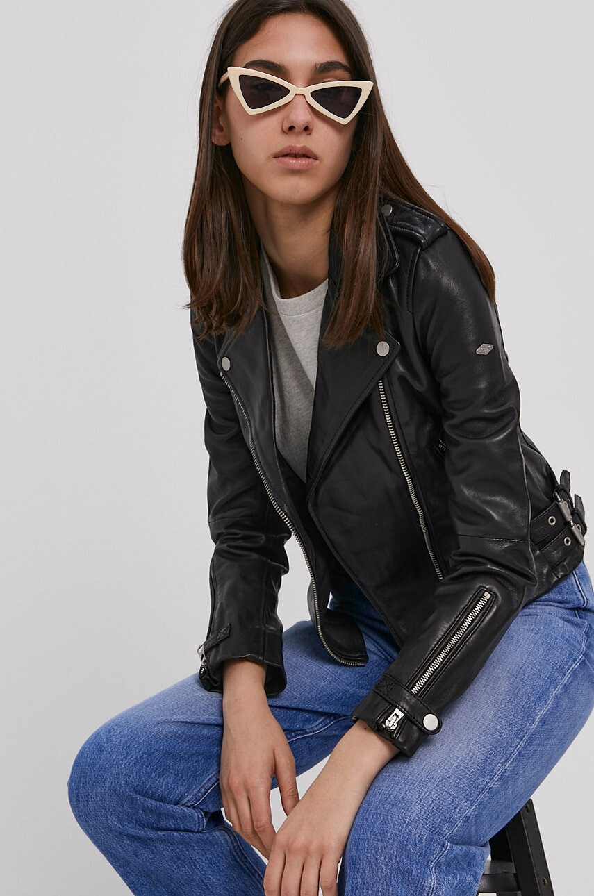 Superdry Кожено яке - Pepit.bg
