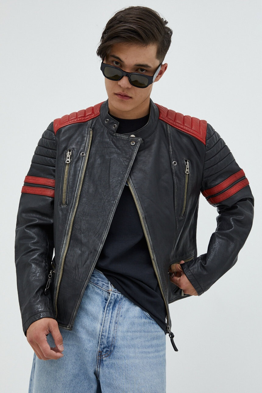 Superdry Koжено яке - Pepit.bg