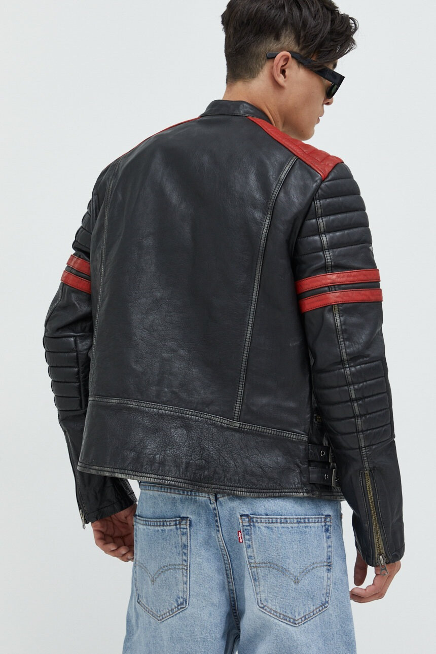 Superdry Koжено яке - Pepit.bg