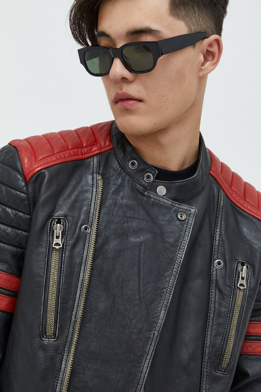 Superdry Koжено яке - Pepit.bg