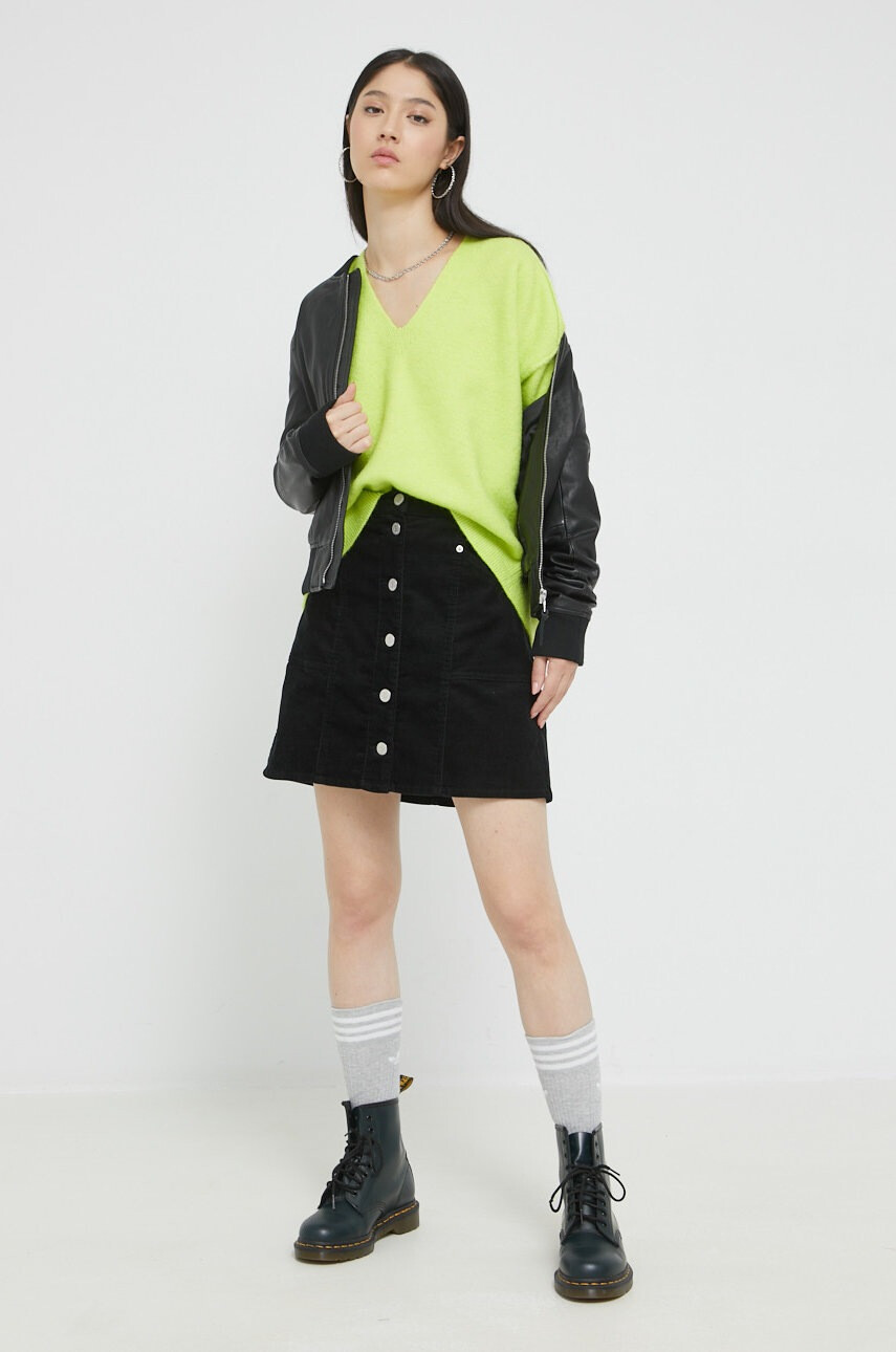 Superdry Кожено яке бомбър - Pepit.bg