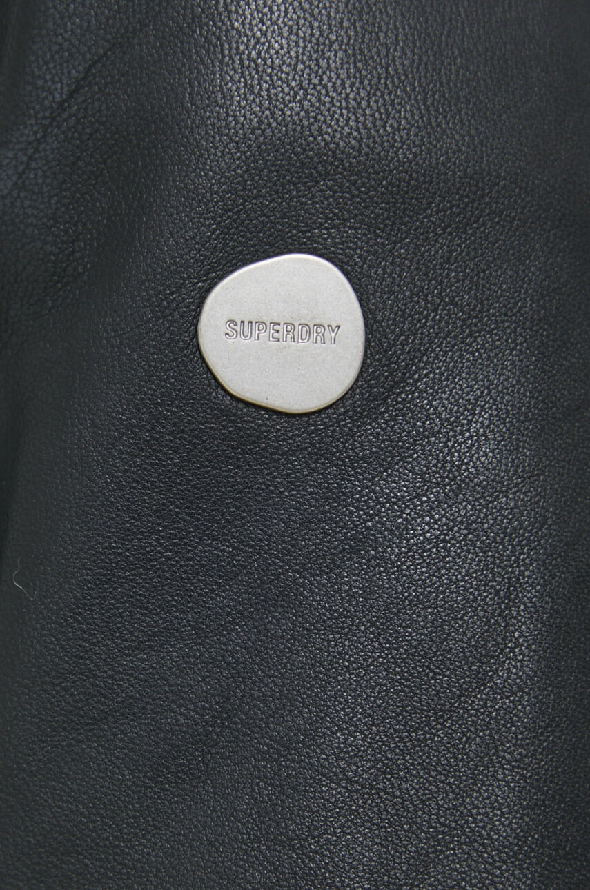 Superdry Кожено яке бомбър - Pepit.bg