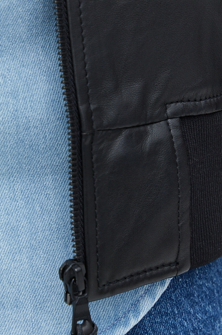 Superdry Кожено яке бомбър - Pepit.bg