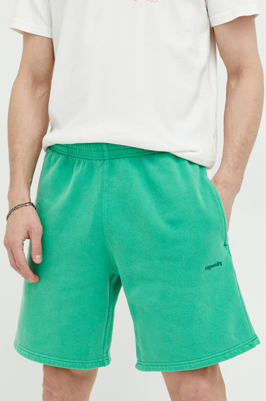 Superdry Къс панталон в зелено - Pepit.bg