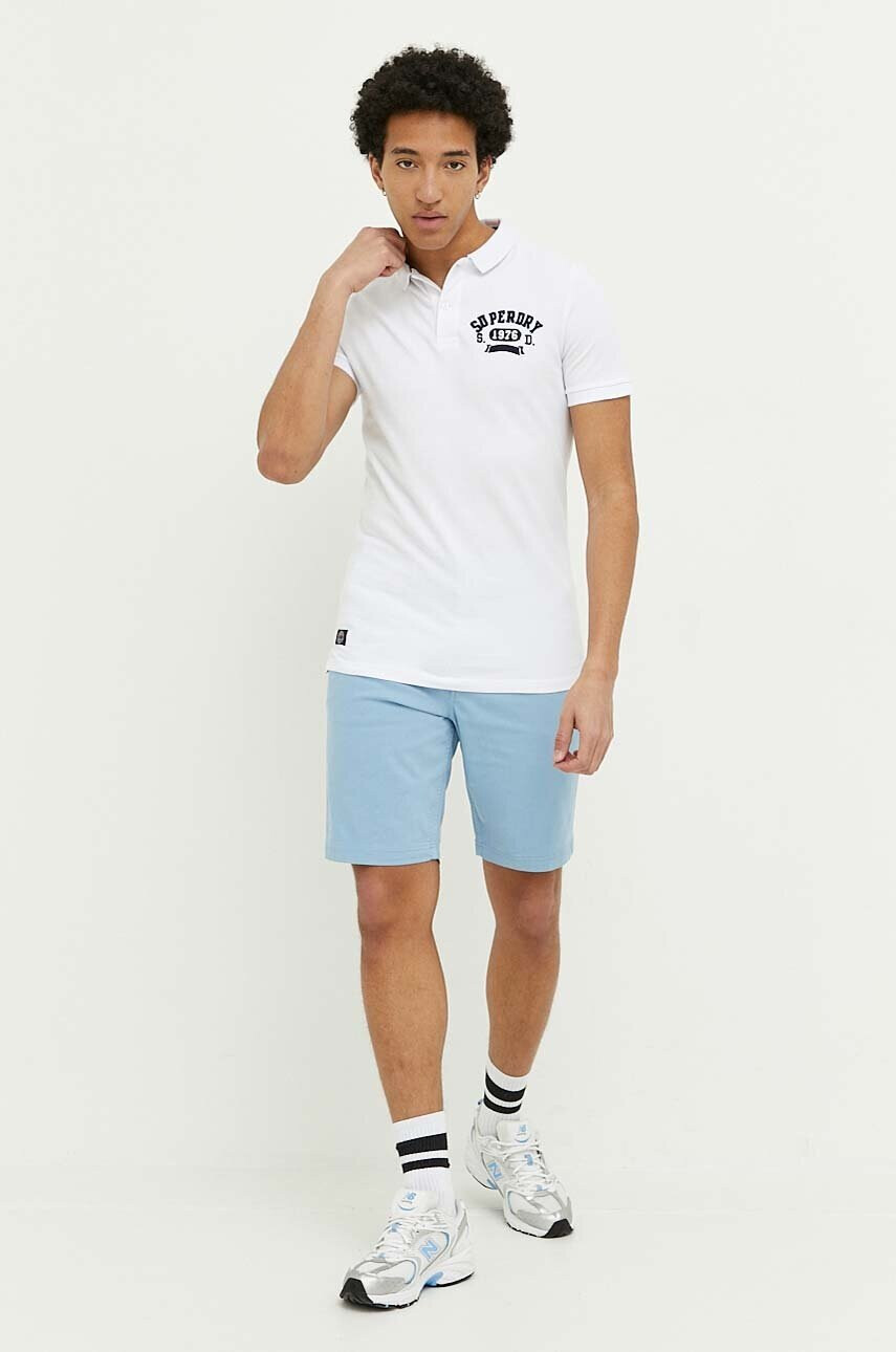 Superdry Къс панталон в синьо - Pepit.bg