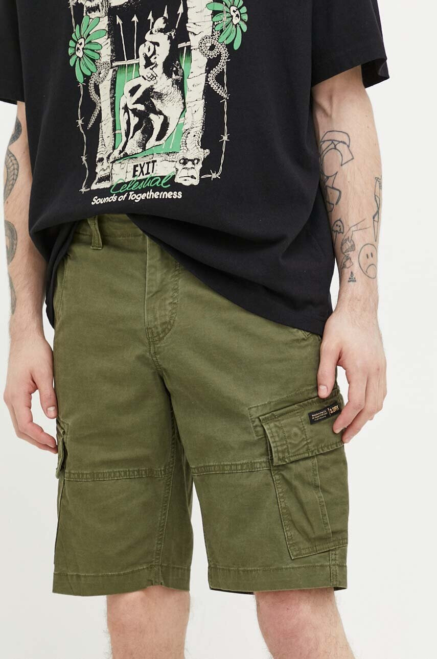 Superdry Къс панталон в зелено - Pepit.bg
