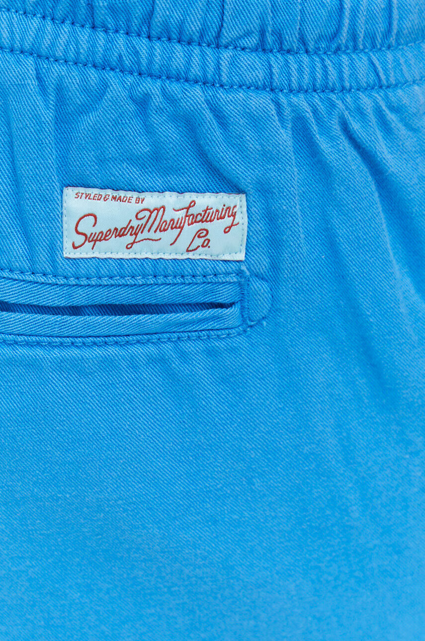 Superdry Къс панталон с лен - Pepit.bg