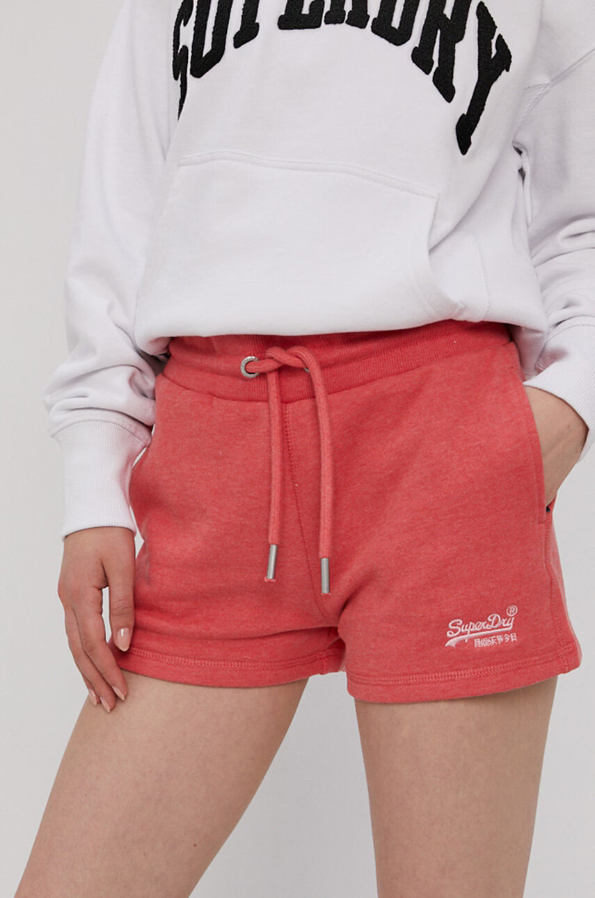 Superdry Къси панталони меланж на - Pepit.bg