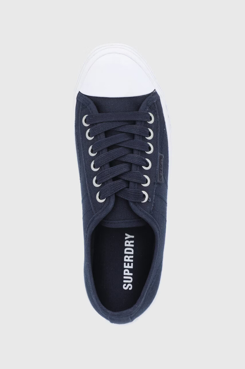 Superdry Ниски кецове дамски в тъмносиньо - Pepit.bg