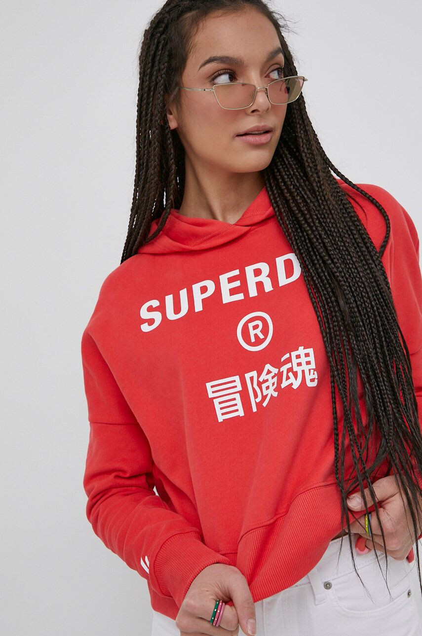 Superdry Памучен суичър - Pepit.bg