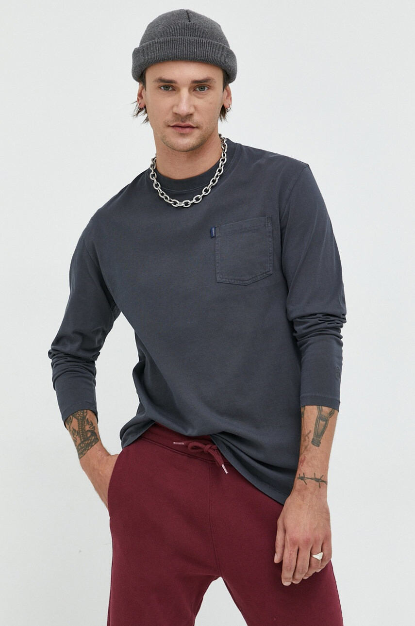 Superdry Памучна блуза с дълги ръкави - Pepit.bg
