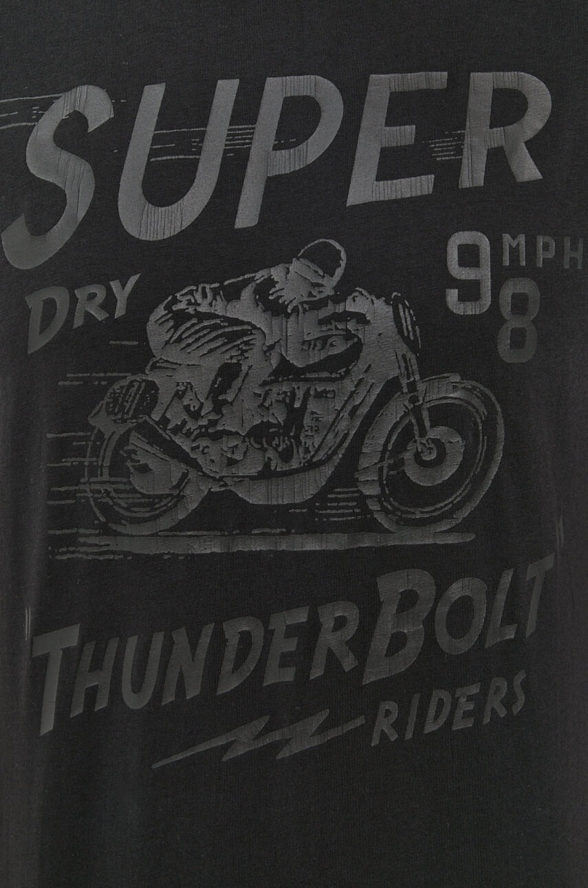 Superdry Памучна тениска - Pepit.bg