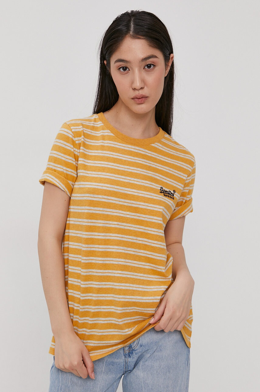 Superdry Памучна тениска - Pepit.bg