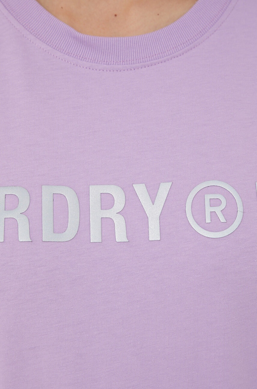 Superdry Памучна тениска - Pepit.bg