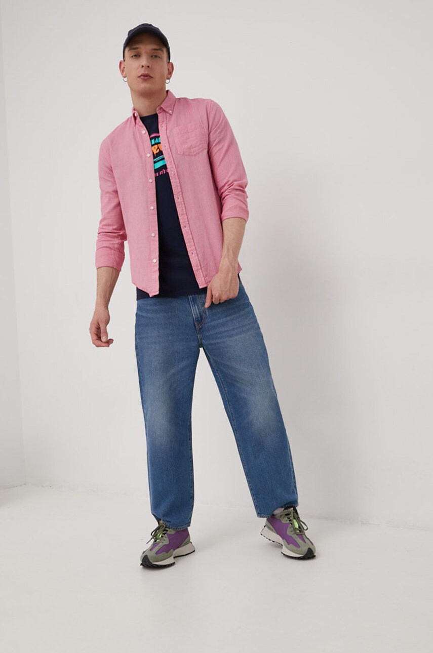 Superdry Памучна тениска - Pepit.bg