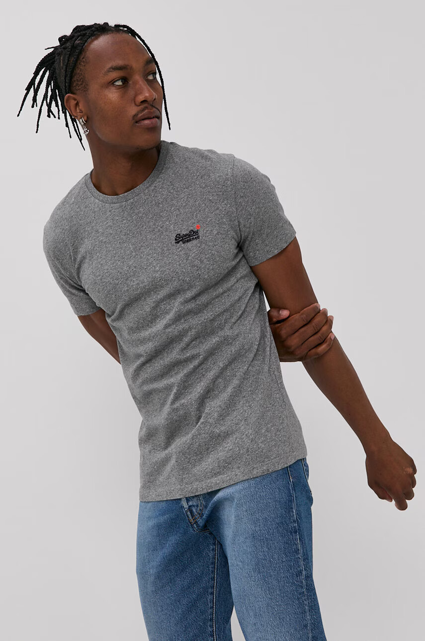 Superdry Памучна тениска - Pepit.bg