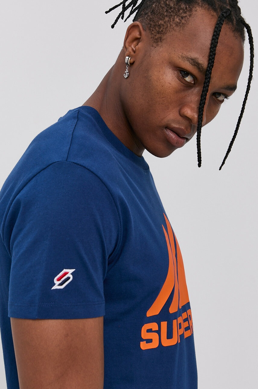 Superdry Памучна тениска - Pepit.bg