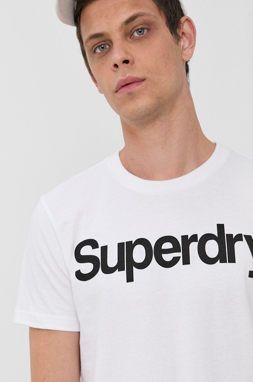 Superdry Памучна тениска - Pepit.bg